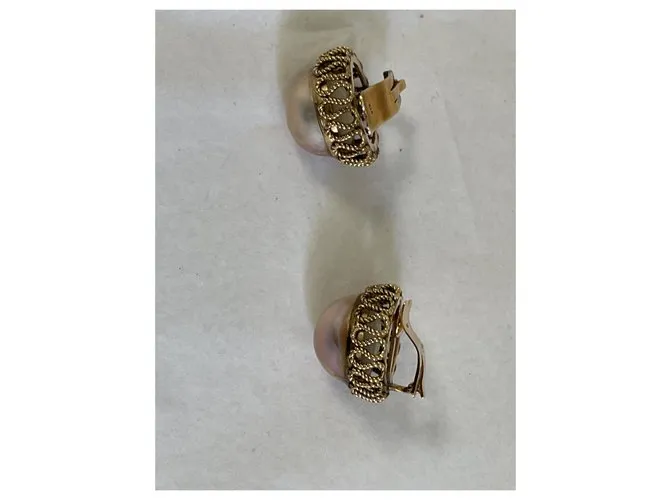 inconnue Aretes Dorado 