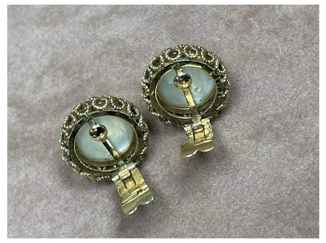 inconnue Aretes Dorado 
