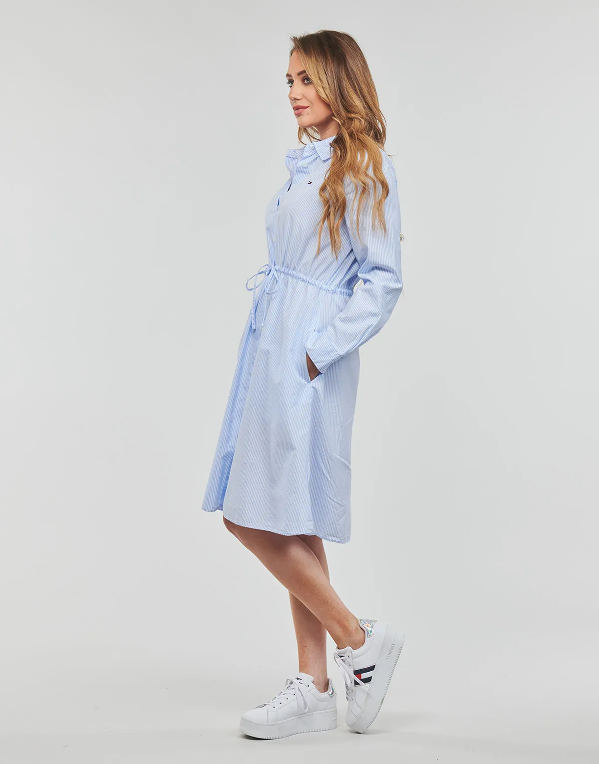 ITHAKA KNEE SHIRTDRESS LS