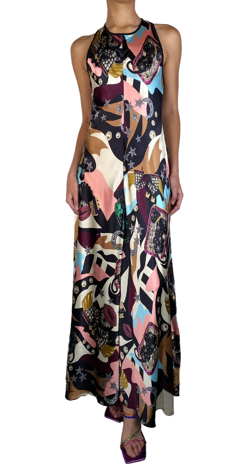 JAZMIN CHEBAR Vestido Seda