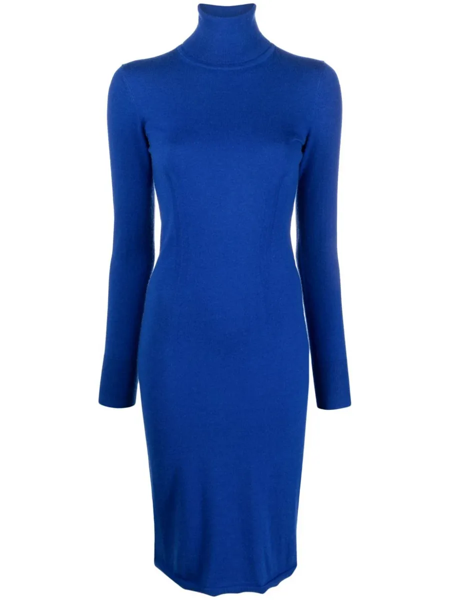 JOSEPH ROLL NECK DRESS