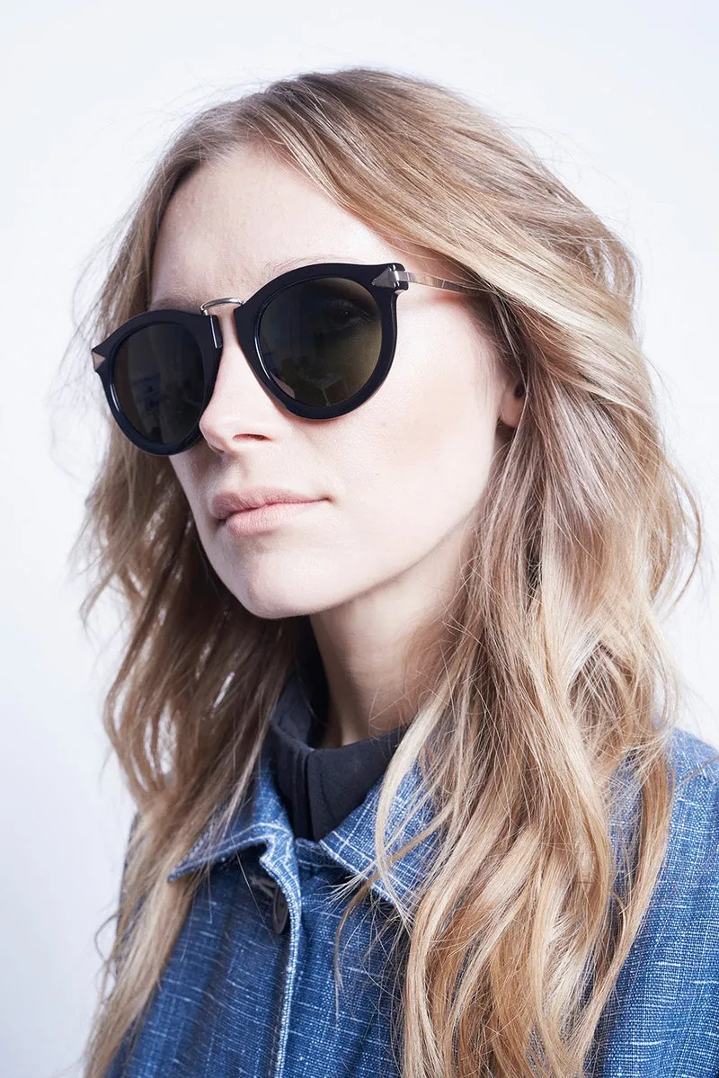KAREN WALKER Anteojos Black Harvest