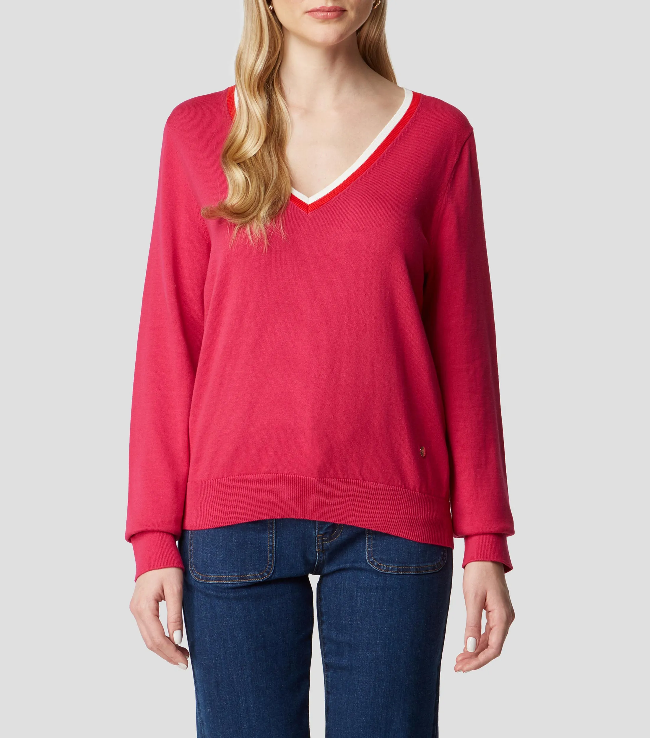 LA PETITE ÉTOILE PARIS Suéter cuello V Mujer