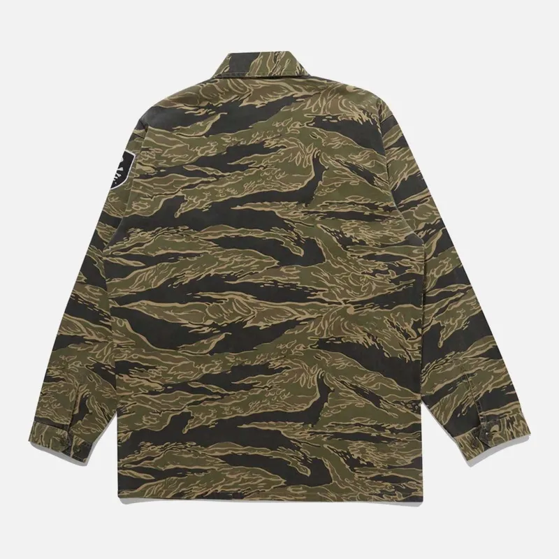 MAHARISHI 8120GOLD MIKE FORCE CAMO ADVISOR'S OVERSHIRT
