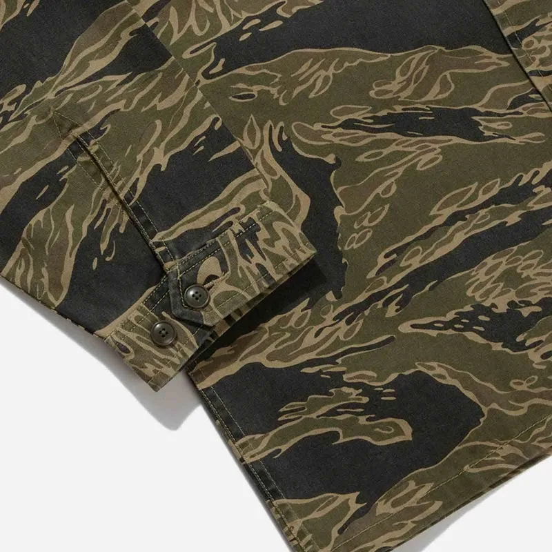 MAHARISHI 8120GOLD MIKE FORCE CAMO ADVISOR'S OVERSHIRT