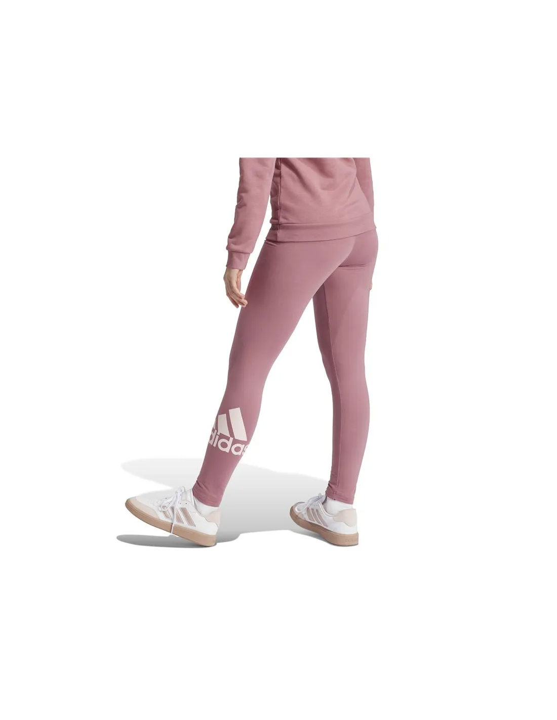 Mallas adidas Essentials Big Logo Cotton Niña Rosa