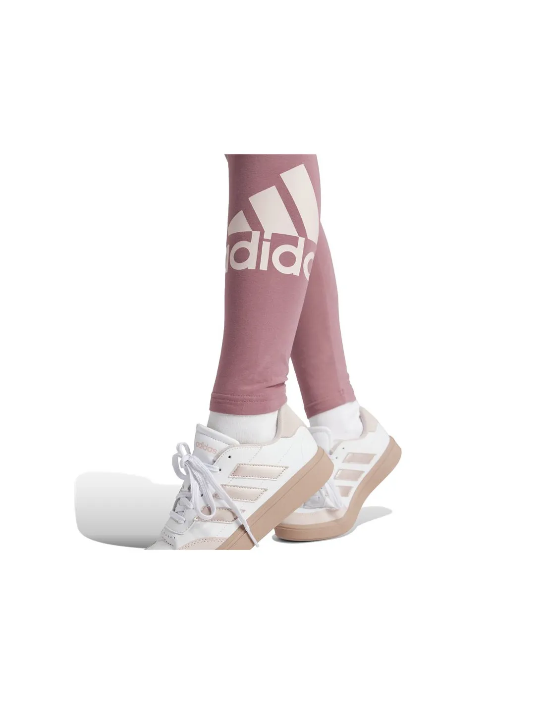 Mallas adidas Essentials Big Logo Cotton Niña Rosa