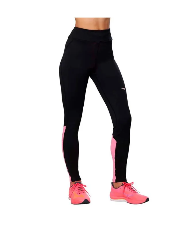 Mallas de Running Mizuno Warmalite Negro mujer