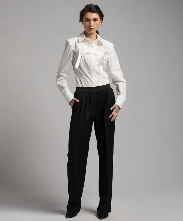 Materiel White shirt with straps