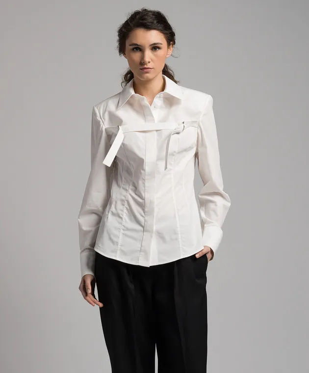 Materiel White shirt with straps