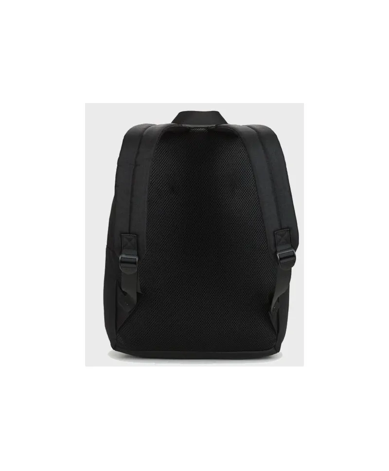 Mochila EA7 Train Core Tejido Reciclado Negro Rosa