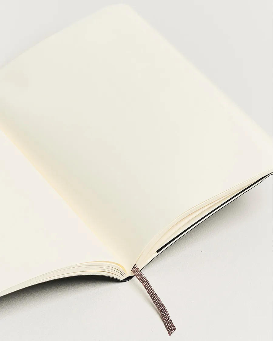 Moleskine Plain Soft Notebook Large Black