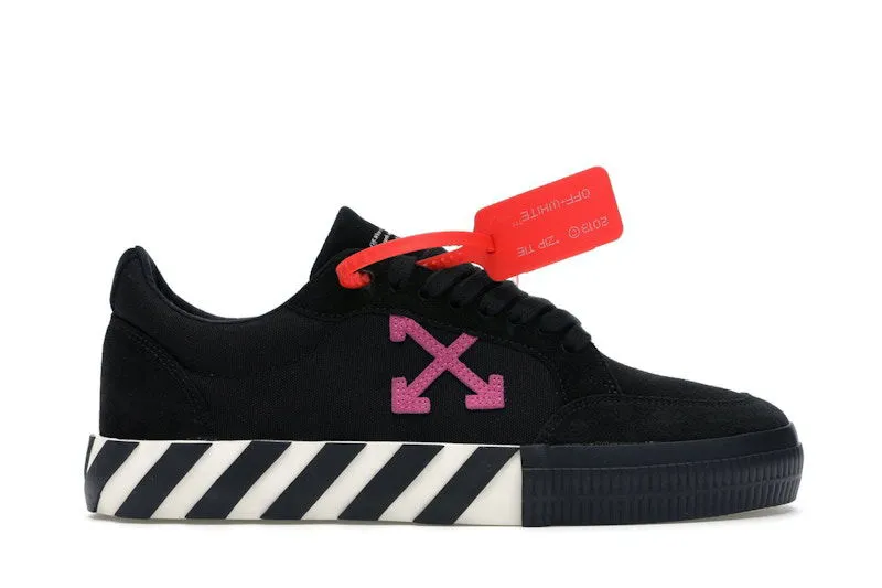 OFFWHITE VULC LOW BLACK FUCHSIA