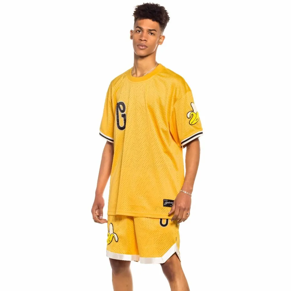 PACK GRIMEY SHORT + MESH TEE "JUNGLE PUNCH"  YELLOW | SPRING 22