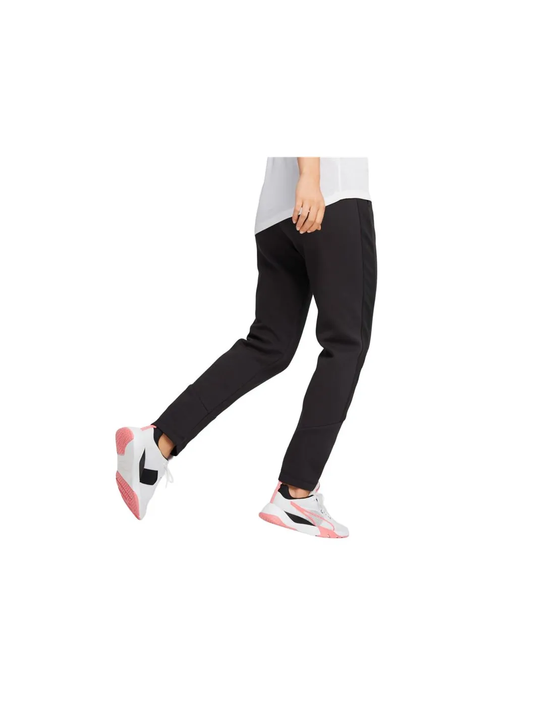 PANTALONES PUMA EVOSTRIPE HIGHWAIST NEGRO MUJER