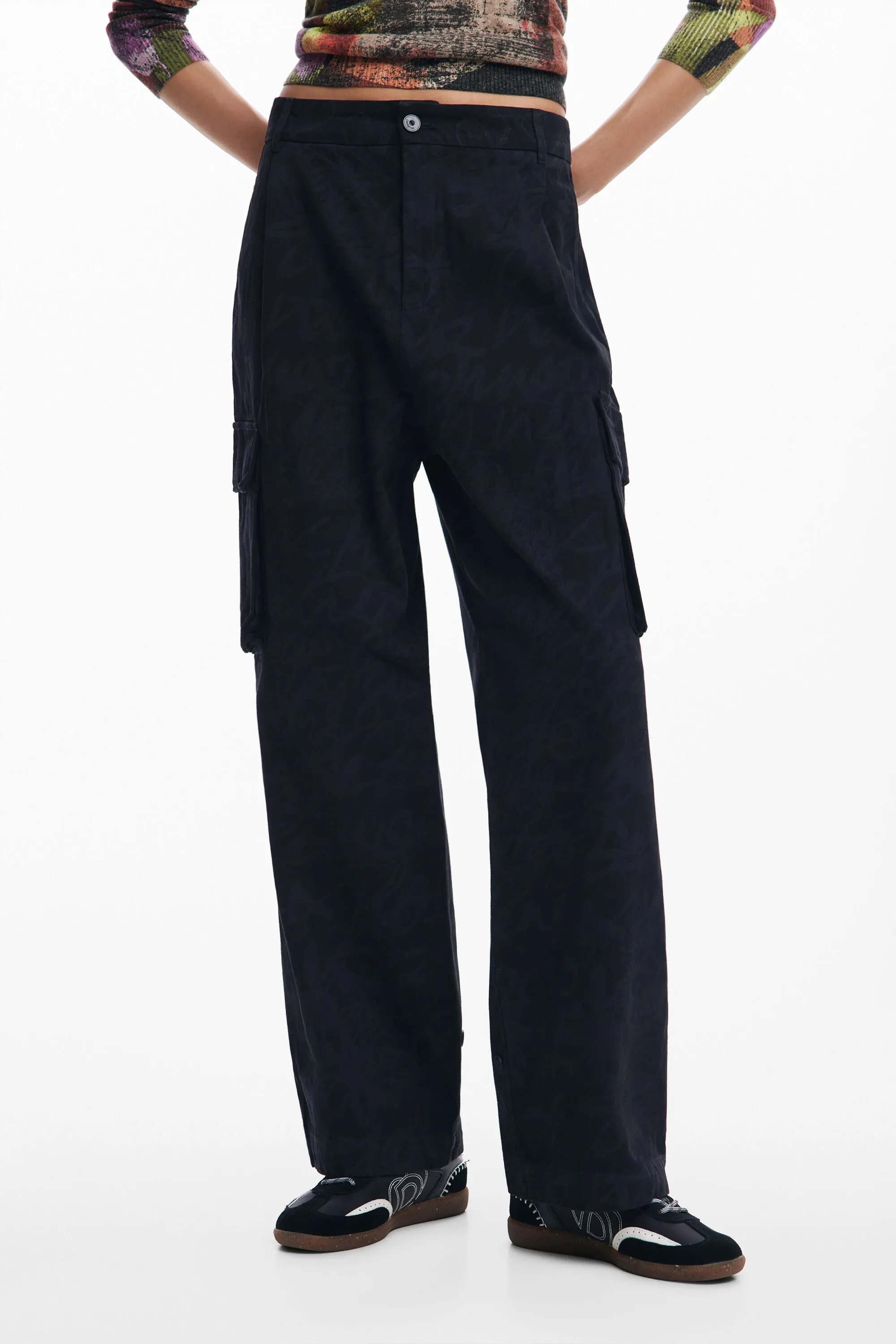 Pantalons cargo estampat M. Christian Lacroix