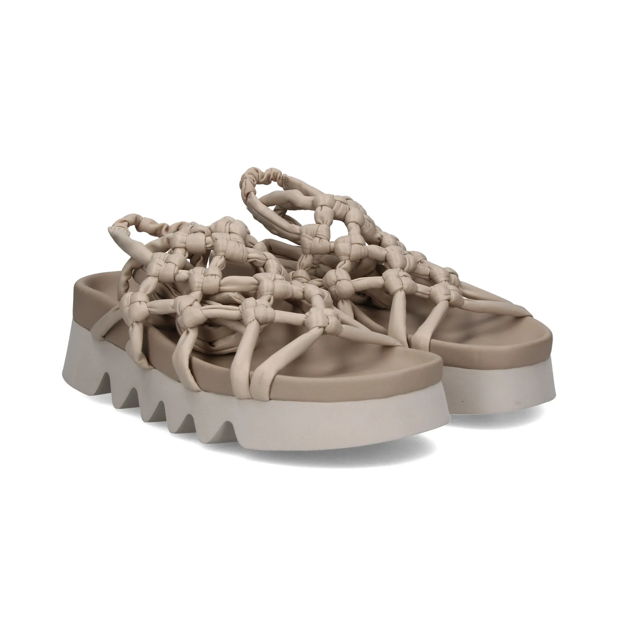 PATRIZIA BONFANTI Sandalias planas de Mujer COTTON PANNA