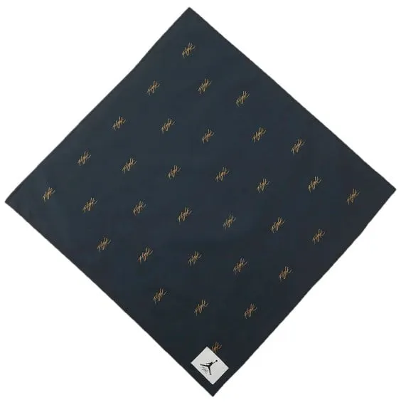 Pañuelo Jordan Flight Printed Black Ochre