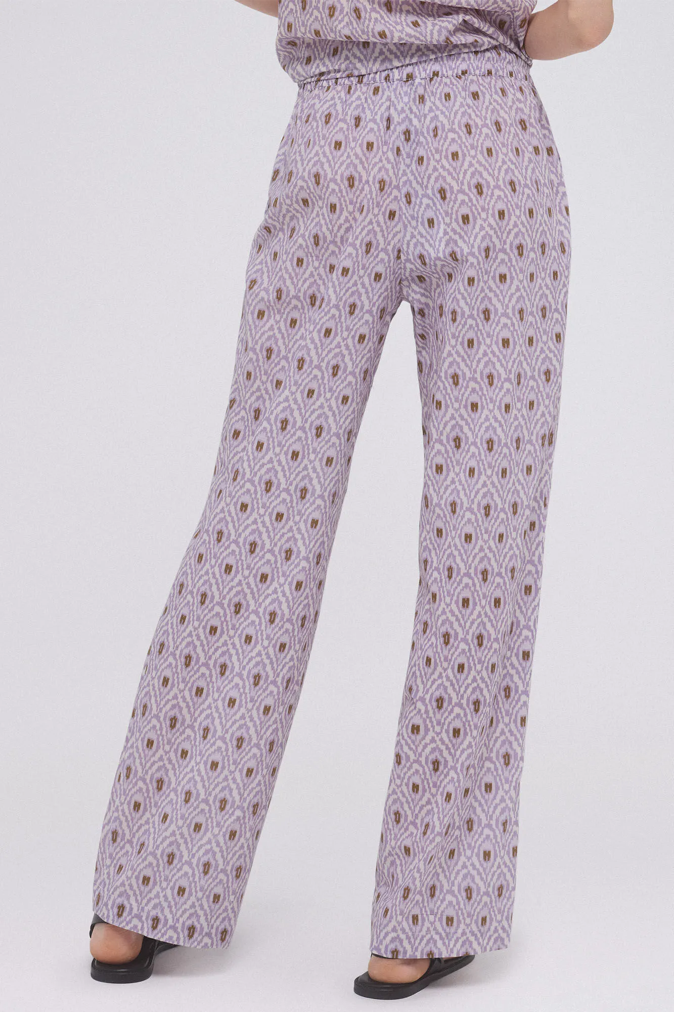 Pedro del Hierro Pantalón estampado recto