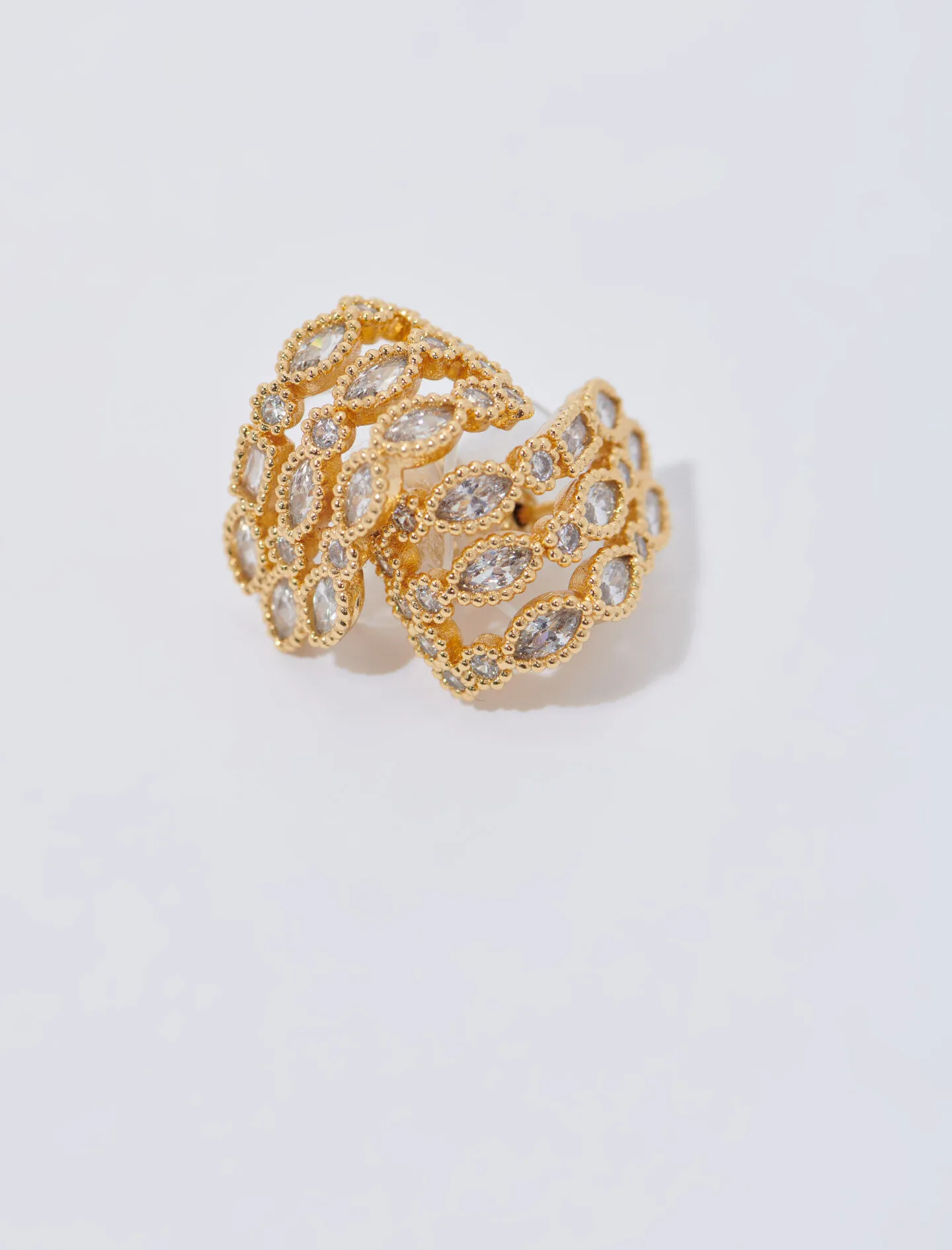 Pendientes con brillantes