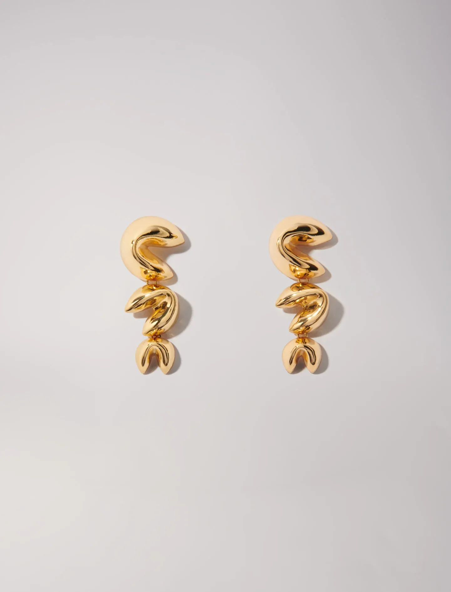 Pendientes de galleta de la fortuna