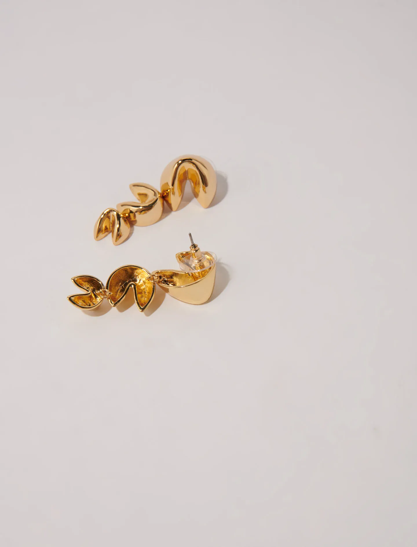Pendientes de galleta de la fortuna