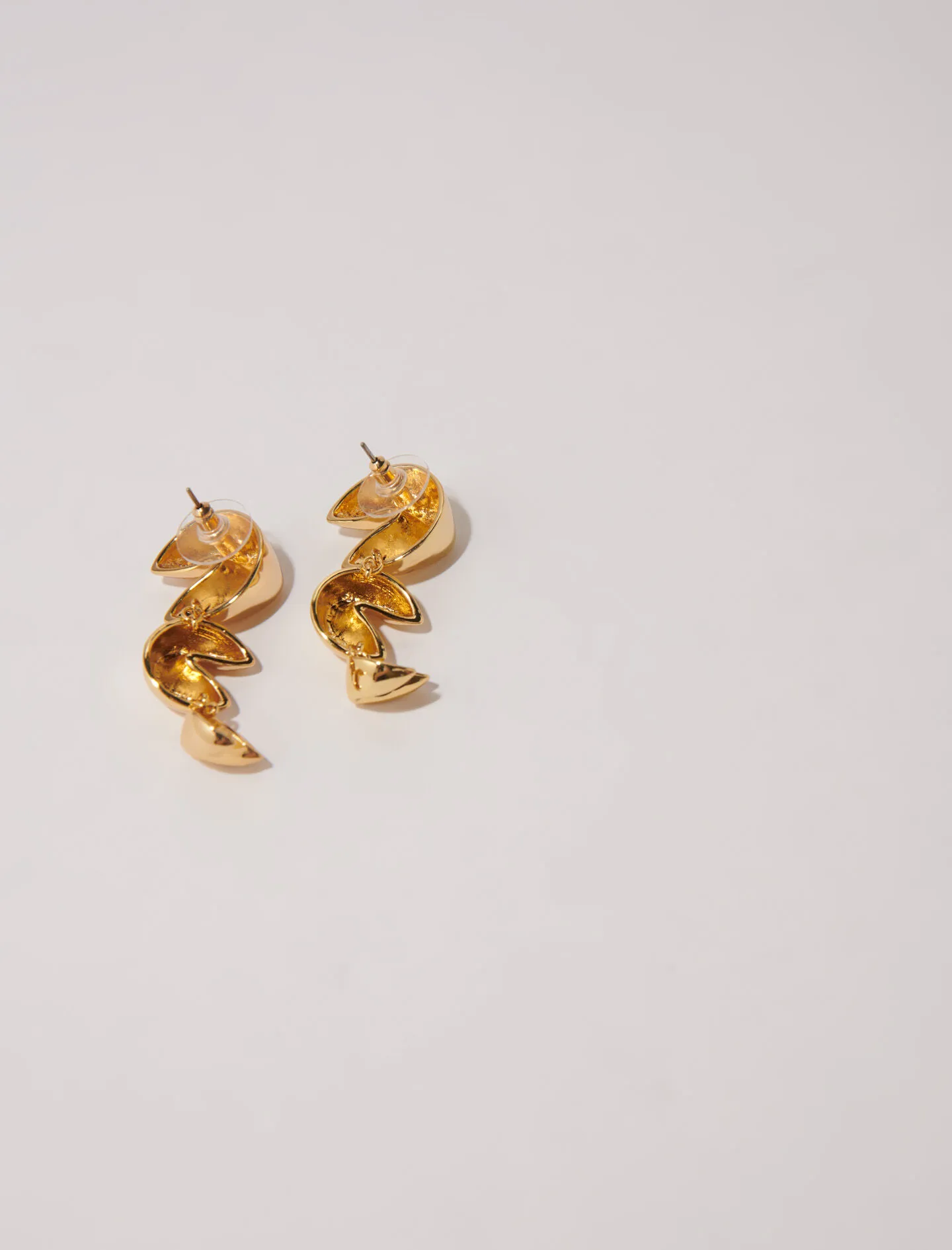 Pendientes de galleta de la fortuna