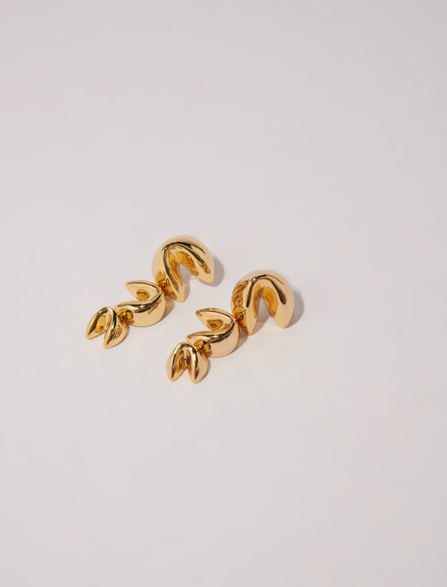 Pendientes de galleta de la fortuna