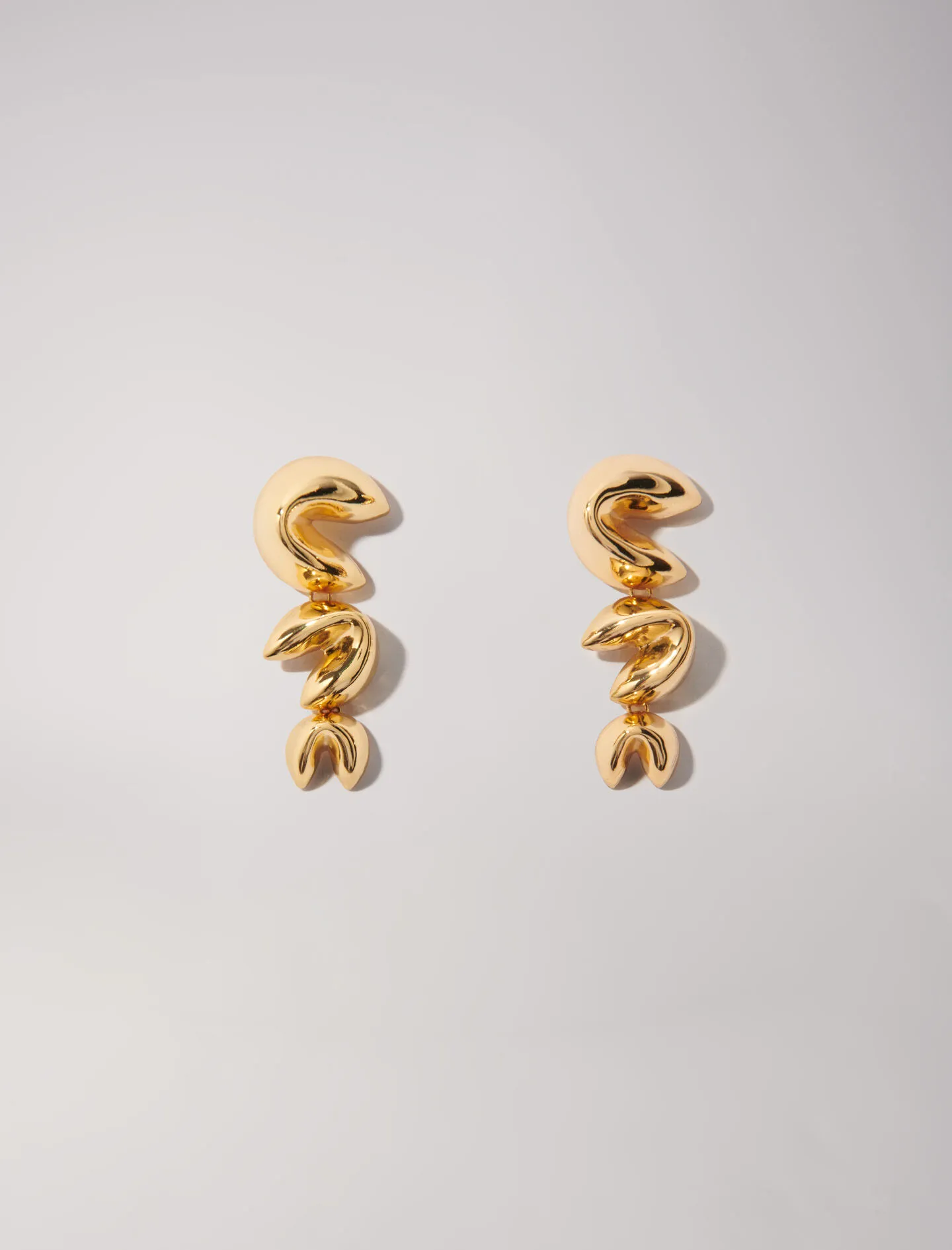 Pendientes de galleta de la fortuna