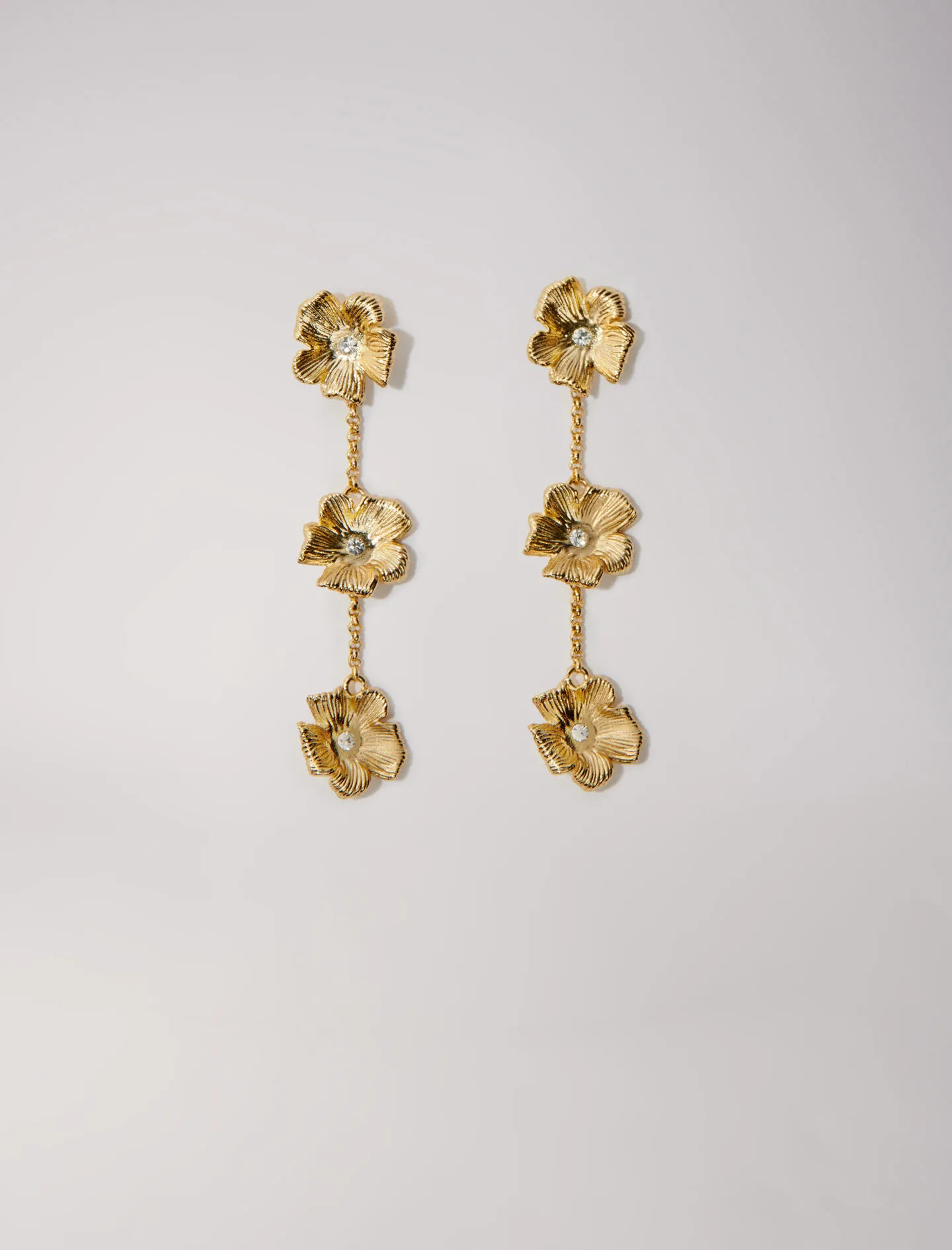 Pendientes flor