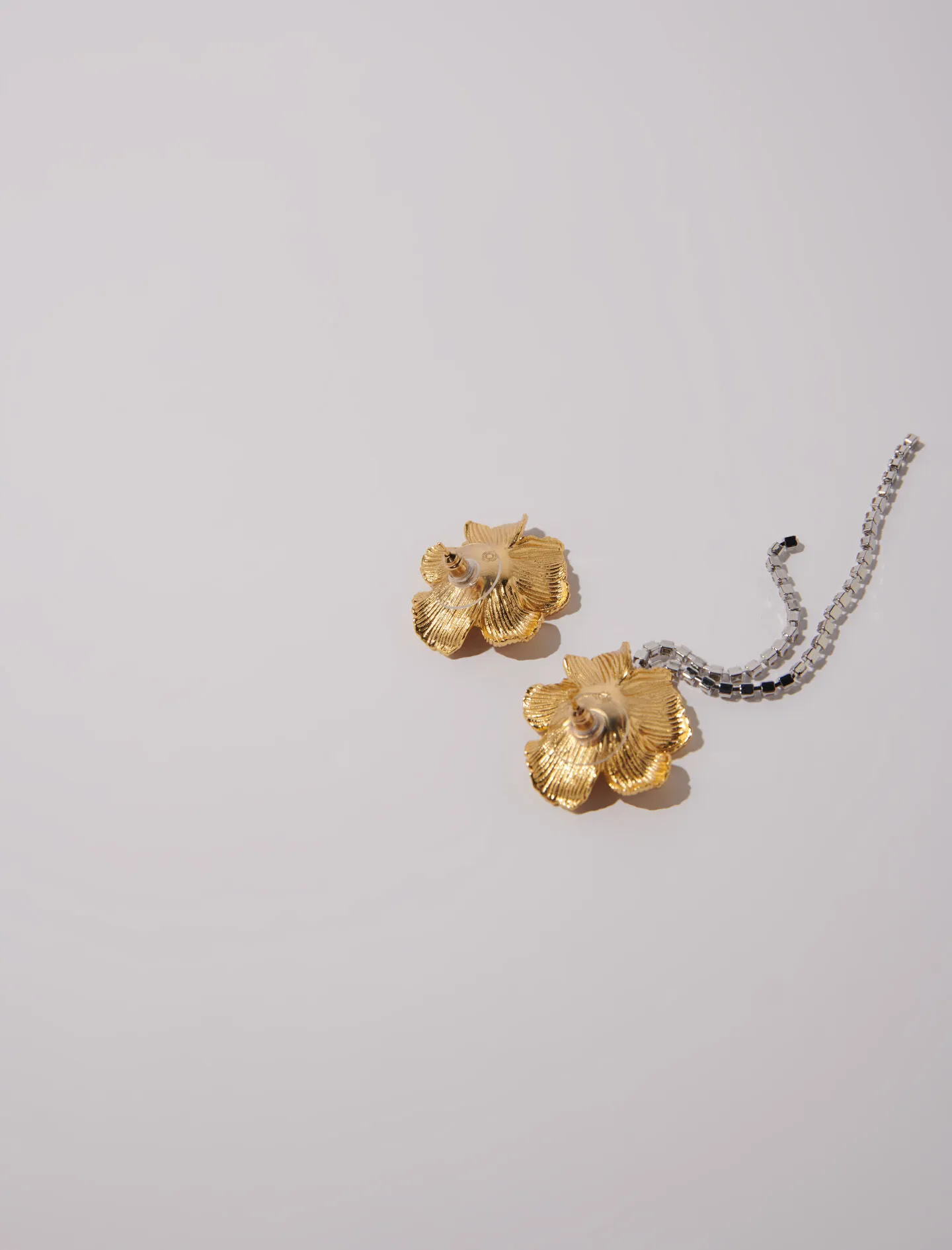 Pendientes flores