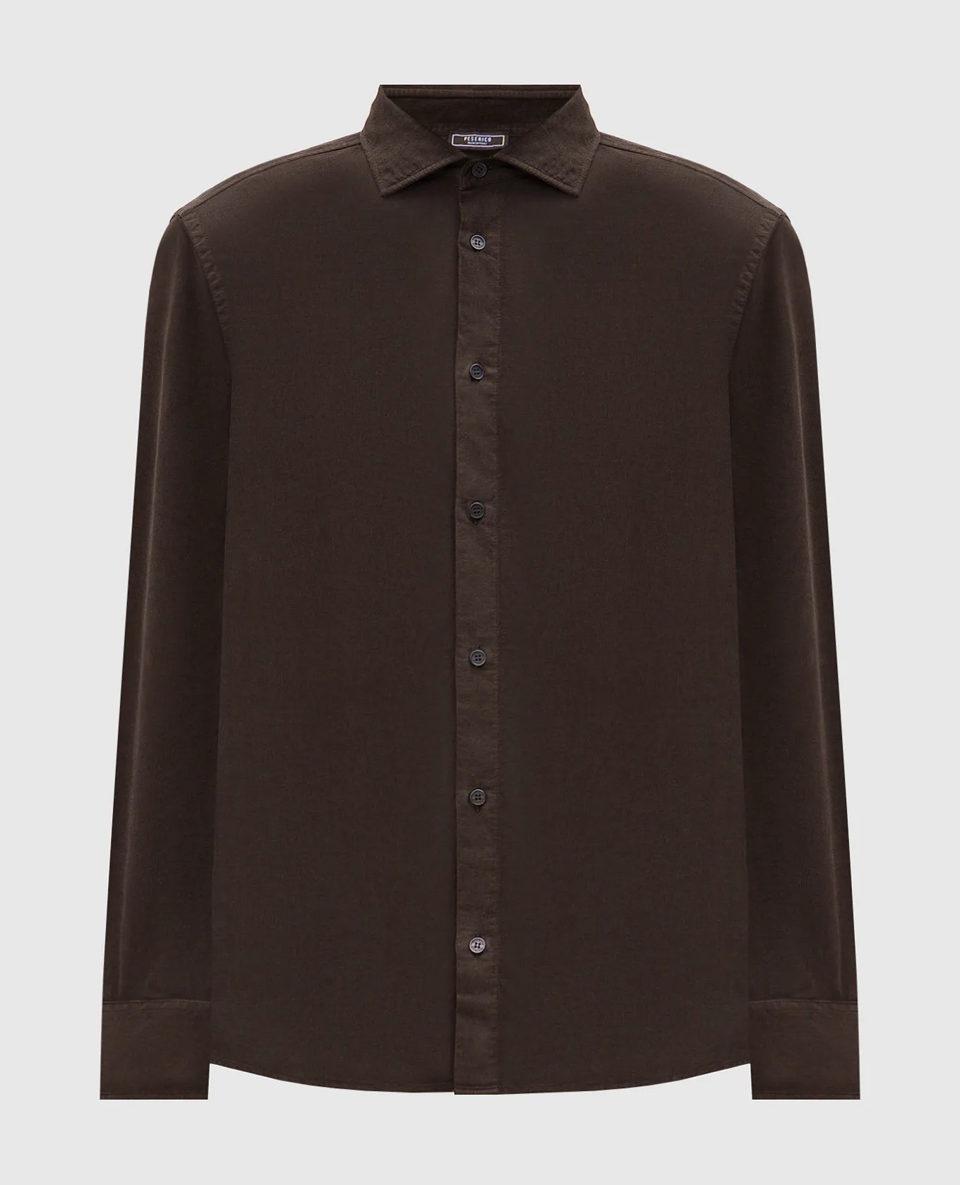 Peserico Brown corduroy shirt