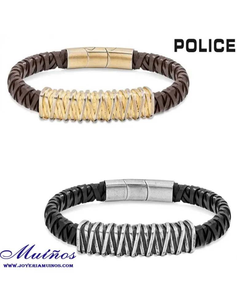 Pulsera Police Barbedwire Hombre