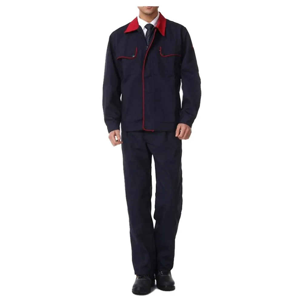 Red Collar Working Protective Gear Uniform