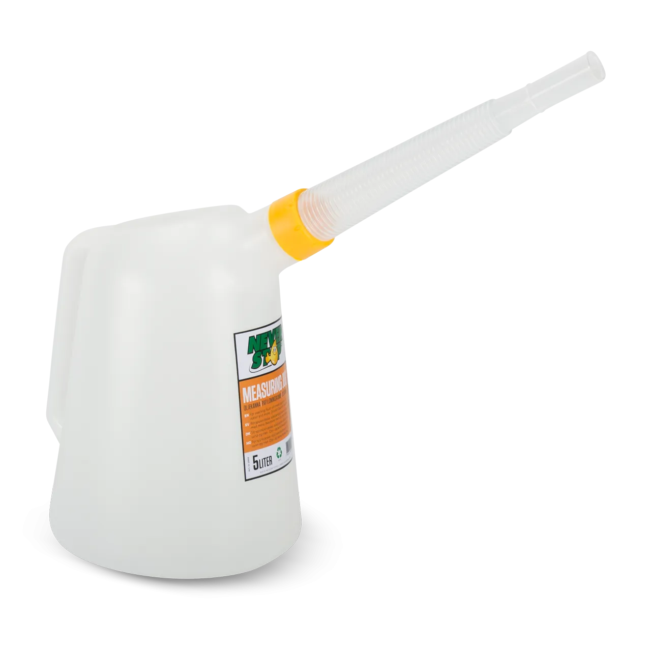 Regadera de Combustible Never Stop con Boquilla Flexible 5 L