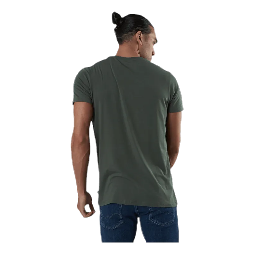 RESTERöDS RNECK BAMBOO TEE GREEN