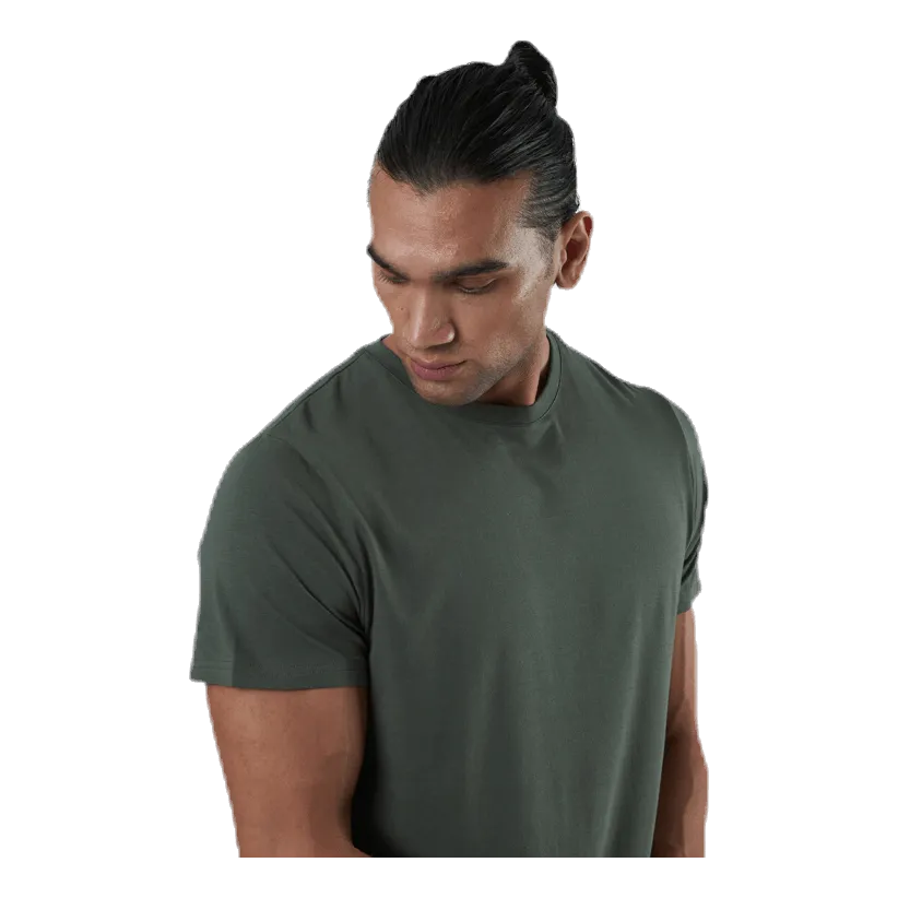 RESTERöDS RNECK BAMBOO TEE GREEN