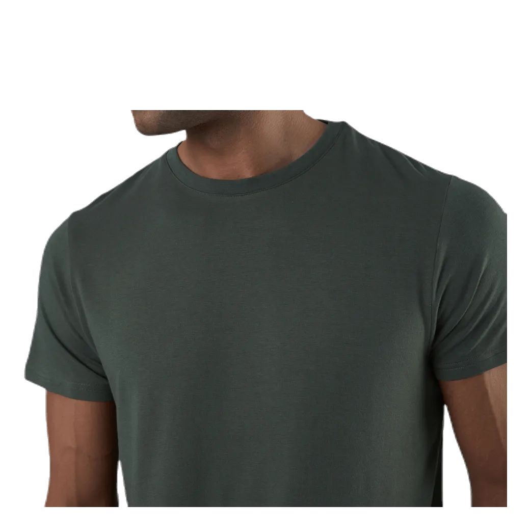 RESTERöDS RNECK BAMBOO TEE GREEN