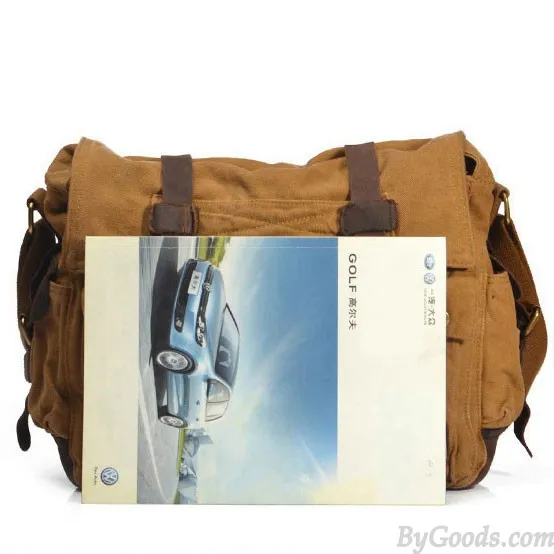 RETRO BAT LEISURE HIGHGRADE CANVAS SHOULDER BAG