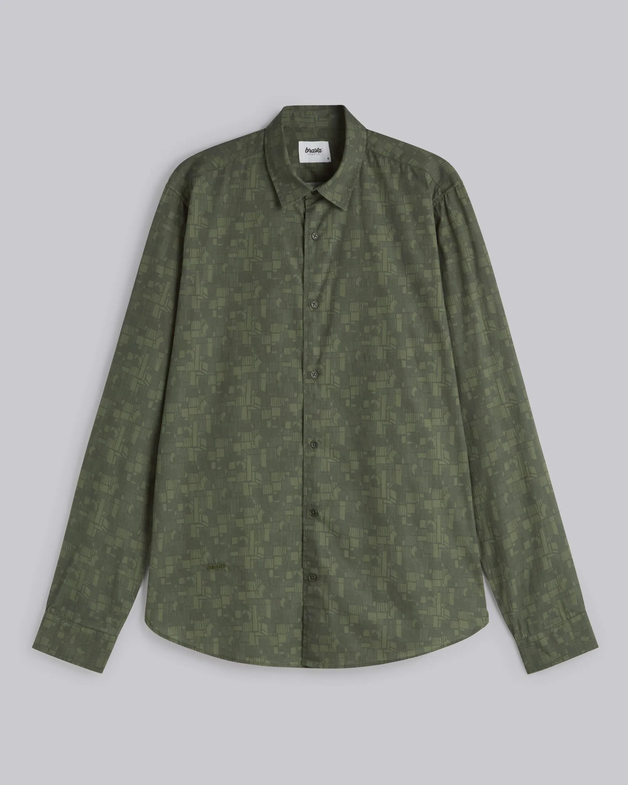 Roof Regular Shirt Khaki