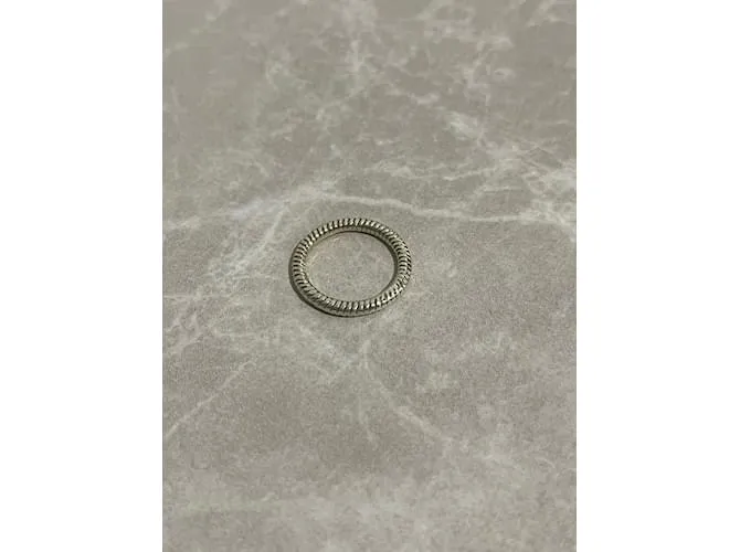SAINT LAURENT Anillos T.UE 54 metal Dorado 