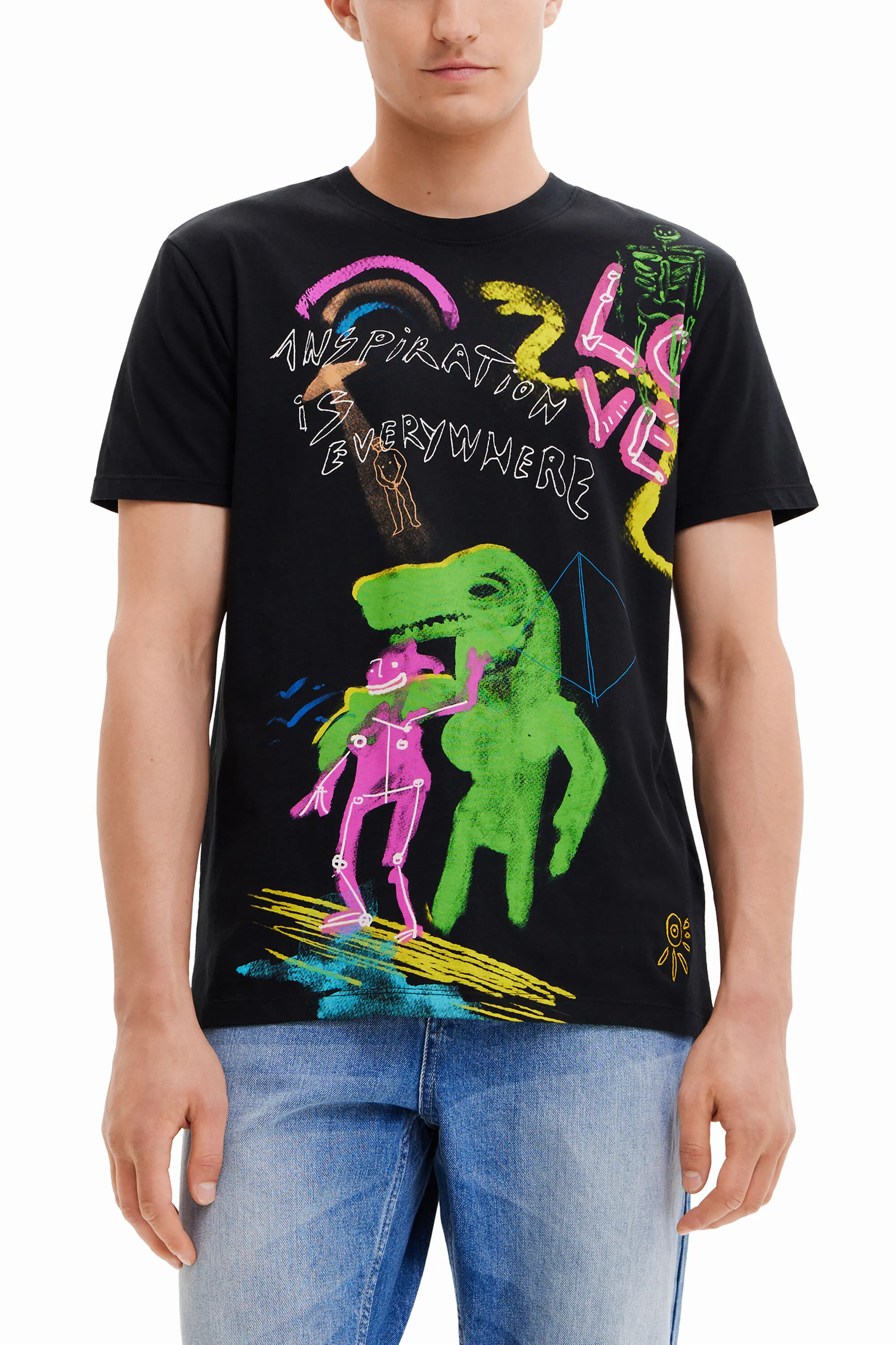 Samarreta màniga curta dino