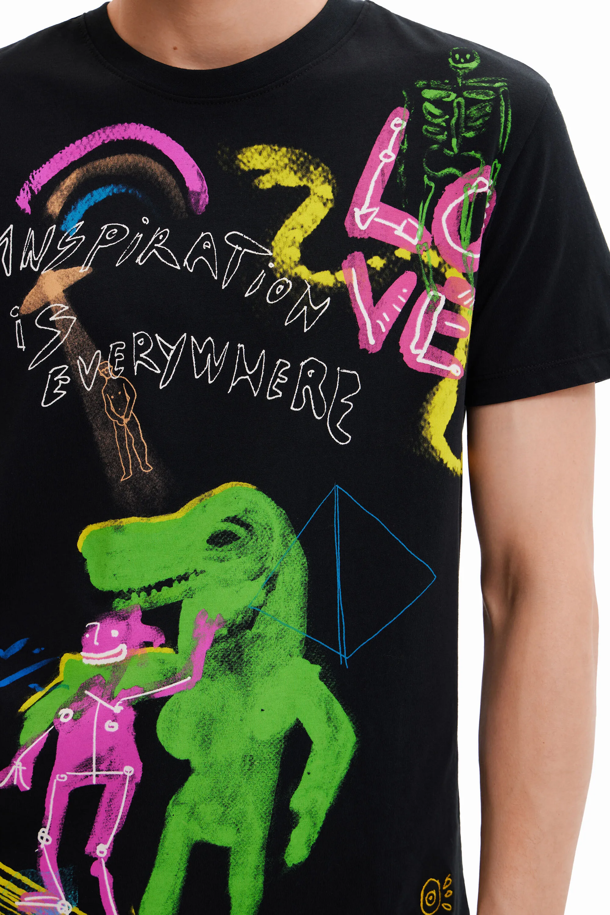 Samarreta màniga curta dino