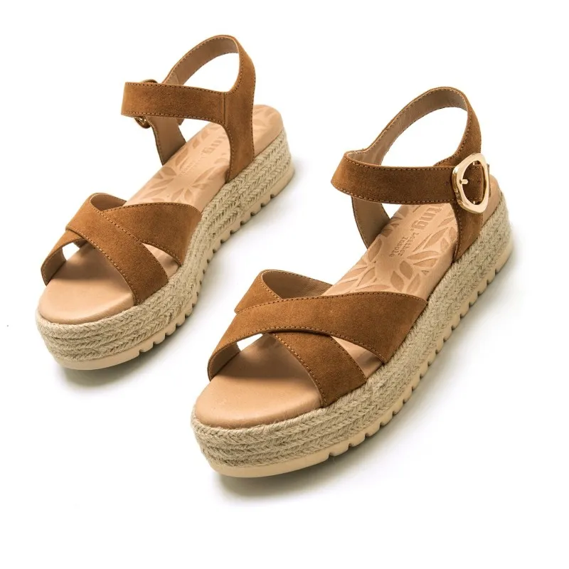 Sandalias Casual de Mujer MTNG AMELIE Marron 56874