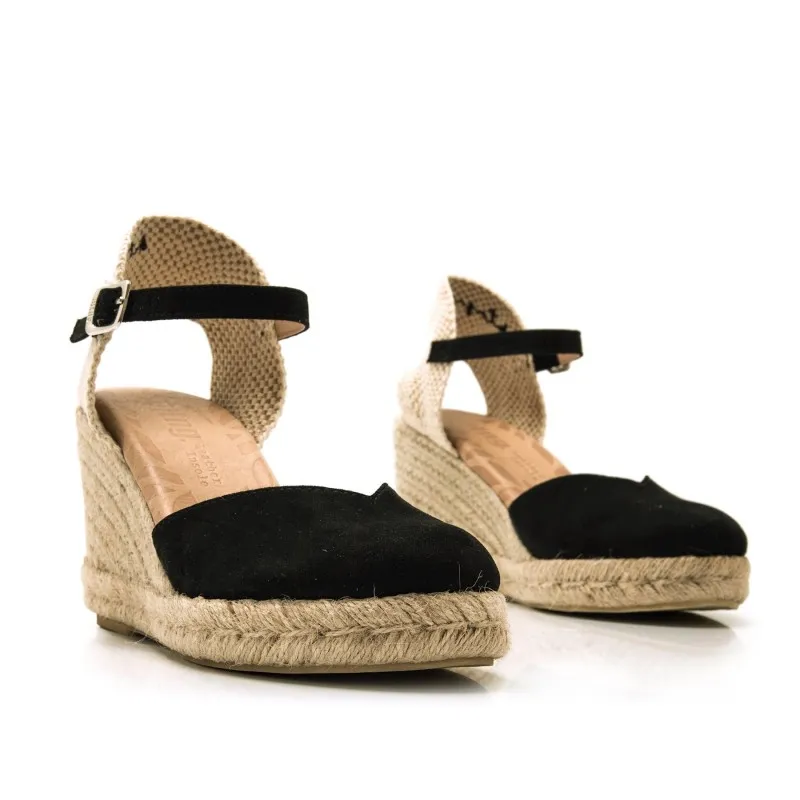 Sandalias Casual de Mujer MTNG LOUISA Negro 56582