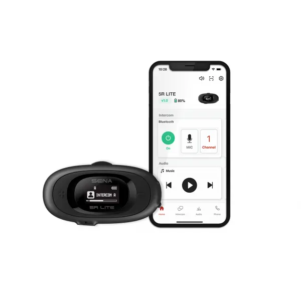 Scorpion Exo 230 Pul Black Red + Kit bluetooth 5R Lite Solo 