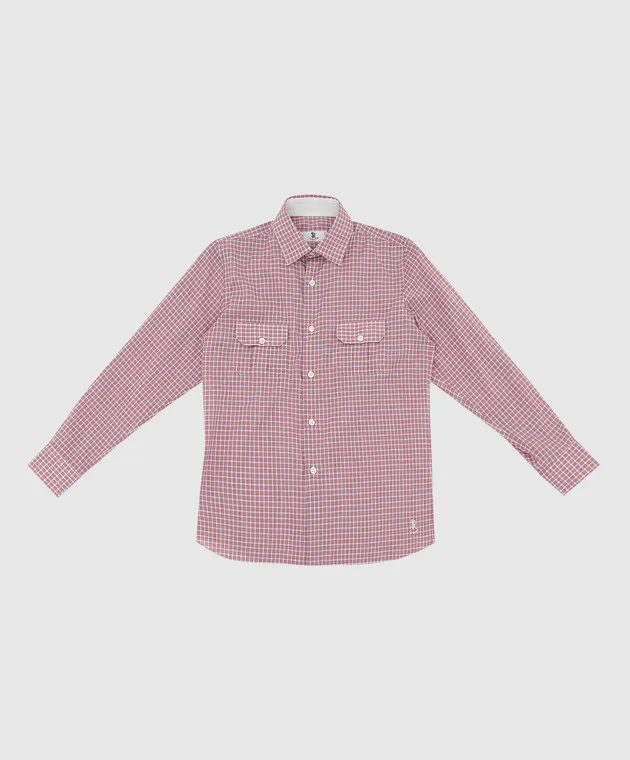 Stefano Ricci Children's checkered shirt