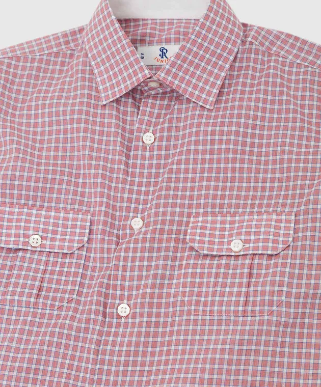 Stefano Ricci Children's checkered shirt