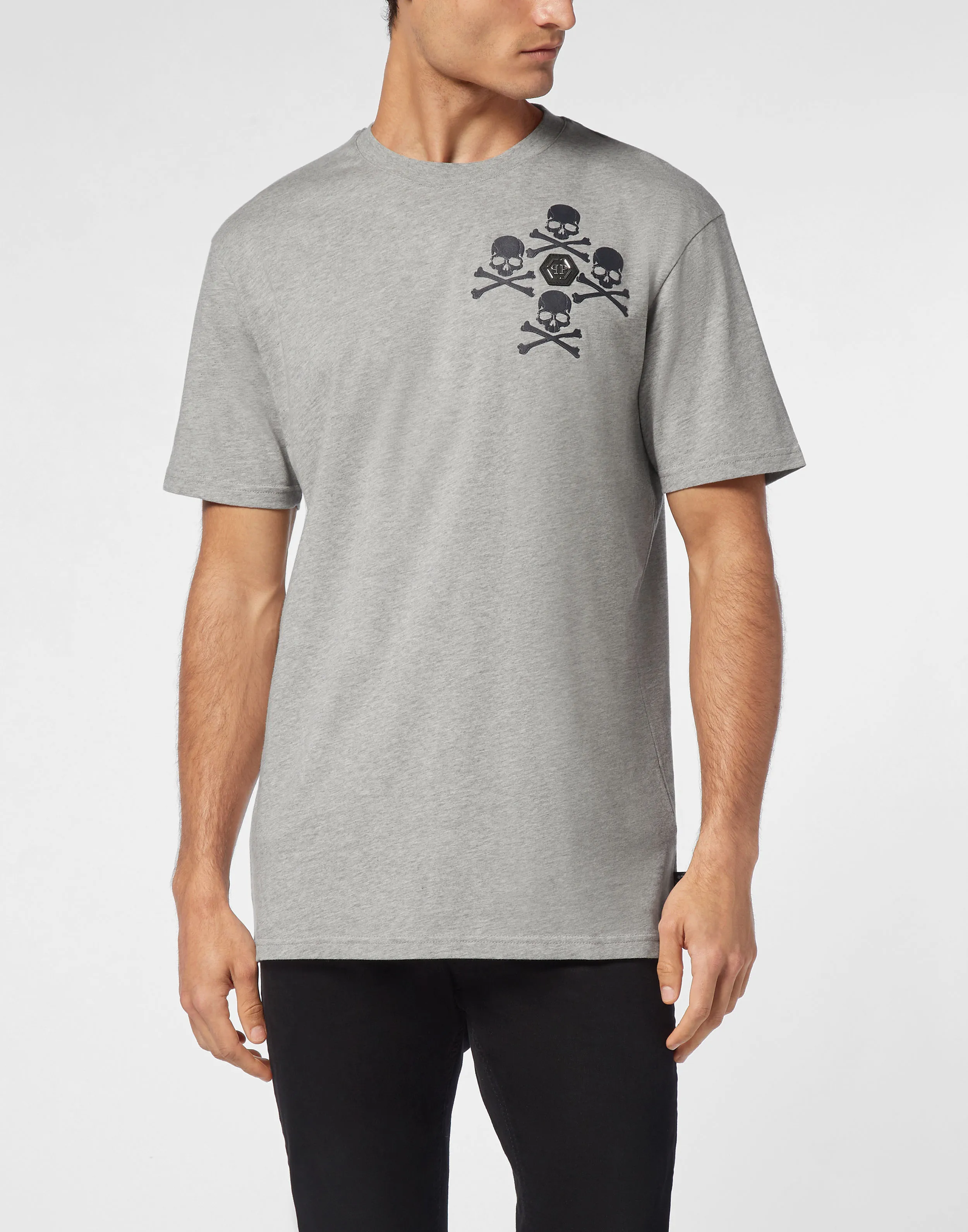 TSHIRT ROUND NECK SS SKULL&BONES