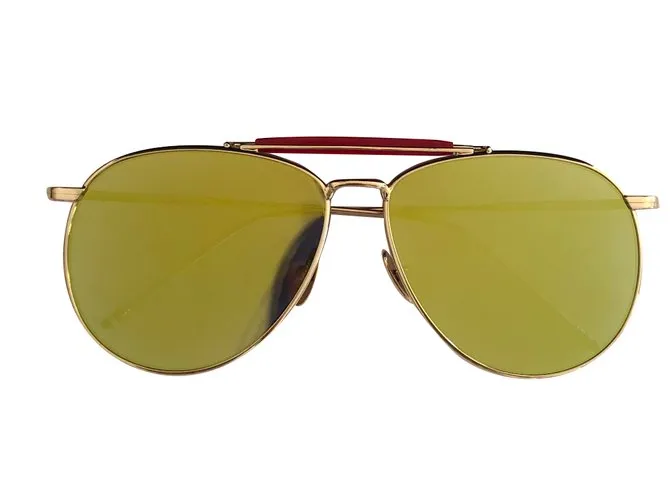 Thom Browne Aviador dorado 